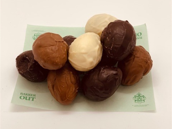 Praline Bonbon Eitjes per 100 gram